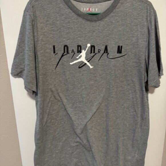Jordan Other - Nike Air‎ Jordan Men's Grey Graphic Logo Short Sleeve Size Medium